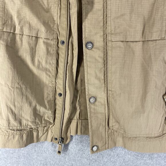 Eddie Bauer Mens Small Tan Utility Safari Travex Vest - Picture 8 of 13